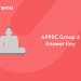 APPSC Group 3 Answer Key