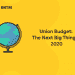Union Budget 2020