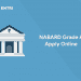 NABARD Grade A Apply Online 2022 – Application Form