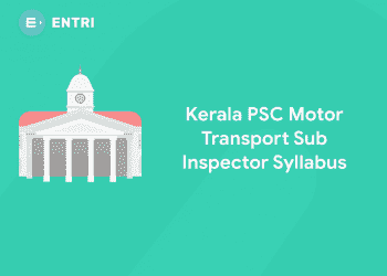 Kerala PSC Moto Transport Sib Inspector