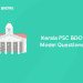 Kerala PSC BDO Model Questions