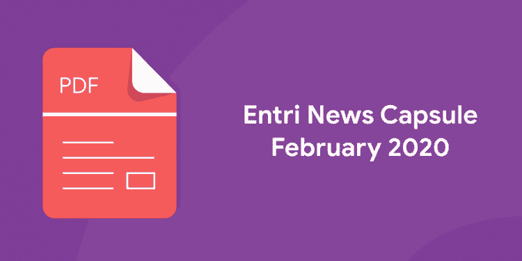 News capsule February 2020 current affairs