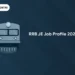 RRB JE Job Profile 2024