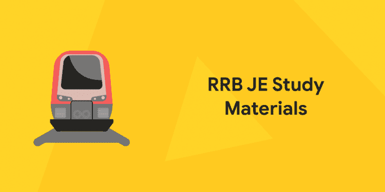 RRB JE Study Materials