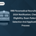 RRB Paramedical Recruitment 2024 Notification
