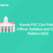 Kerala PSC Civil Police Officer Syllabus and Exam Pattern 2023