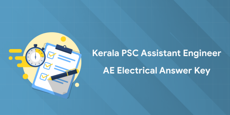 Kerala PSC Assistant Engineer AE Electrical Answer Key 2025 Out