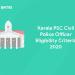 Kerala PSC Civil Police Officer Eligibility Criteria