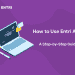 How to use Entri App