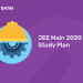 JEE Main 2020 Study Plan