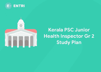 Kerala PSC Junior Health Inspector Gr 2 Study Plan
