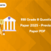 RBI Grade B Question Paper 2025 - Previous Paper PDF