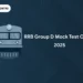 RRB Group D Mock Test Online 2025