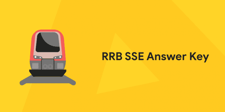 RRB SSE Answer Key