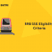 RRB SSE Eligibility Criteria