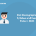 SSC Stenographer Syllabus and Exam Pattern
