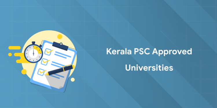 Kerala PSC Approved Universities