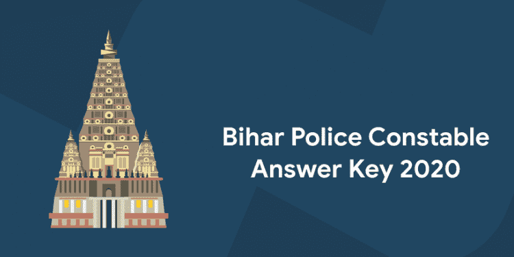 Bihar Police Constable Answer Key 2020
