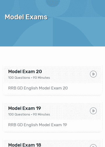 model exams