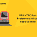 RRB NTPC Post Preference