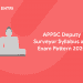 APPSC Deputy Surveyor Syllabus and Exam Pattern 2020