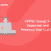 APPSC Group 3 - Expected and Previous Year Cut Off