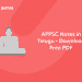 APPSC Notes in Telugu - Download Free PDF