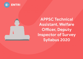 APPSC Technical Assistant,welfare officer,Deputy Inspector of Survey Syllabus 2020