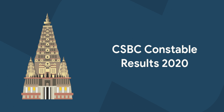 CSBC Constable results