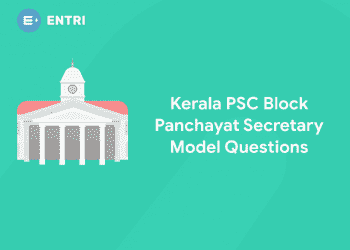 Kerala PSC Block Panchayat Secretary Model Questions