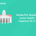 Kerala PSC Junior Health