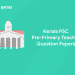 Kerala PSC Pre-primary