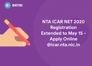 NTA ICAR NET 2020 Registration Extended to May 15