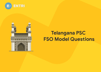 TSPSC FSO Model questions