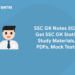 SSC GK notes