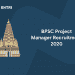 BPSC Project Manager Recruitment 2020