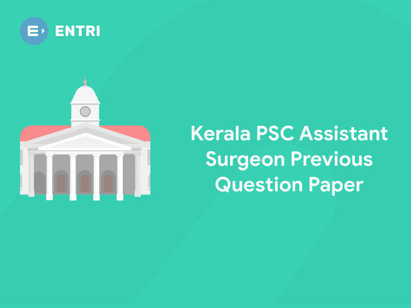 Kerala PSC Assistant Surgeon Previous Question Paper PDF