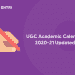UGC Academic Calendar 2020-21 Updated