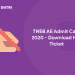 TNEB AE Admit Card 2020 - Download Hall Ticket