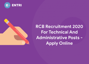 RCB Recruitment 2020 For Technical And Administrative Posts - Apply Online