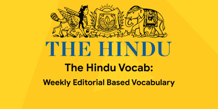 the Hindu vocab