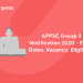 APPSC Group 3 Notification 2020 - Exam Dates, Vacancy, Eligibility