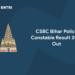 CSBC Bihar Police Constable Result 2021 Out