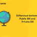 Difference between Public Bill and Private Bill