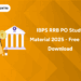IBPS RRB PO Study Material 2025 - Free PDF Download