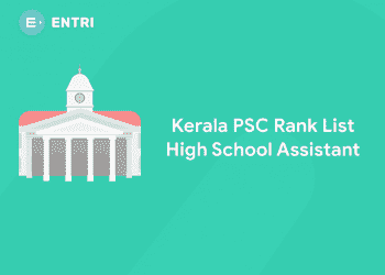 Kerala PSC high school assistant