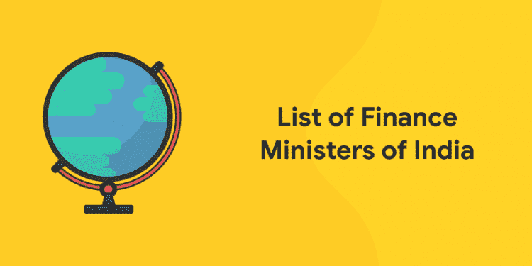 List of Finance Ministers of India