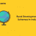 Rural Development Schemes In India