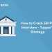 How to Crack SBI PO Interview - Topper's Strategy