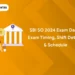 SBI SO 2024 Exam Date
